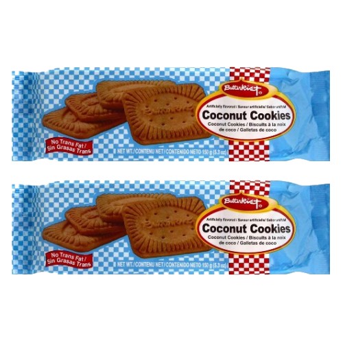 Butterkist Coconut Cookies 5.3 oz Pack of 2